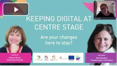 Keeping Digital Centre Stage - Are your changes here to stay?