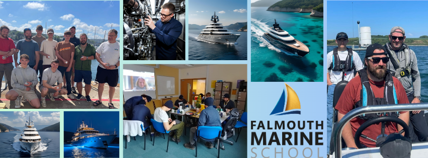 Photo collage Superyacht Engineer